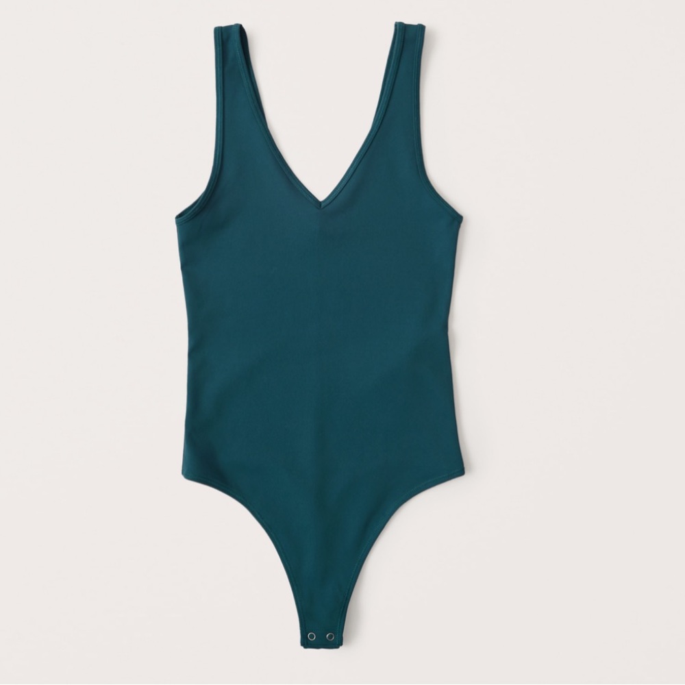 Abercrombie seamless v-neck bodysuit